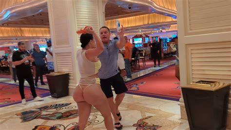 danielle pertusiello|Brawl between scantily clad women on Las Vegas casino floor.